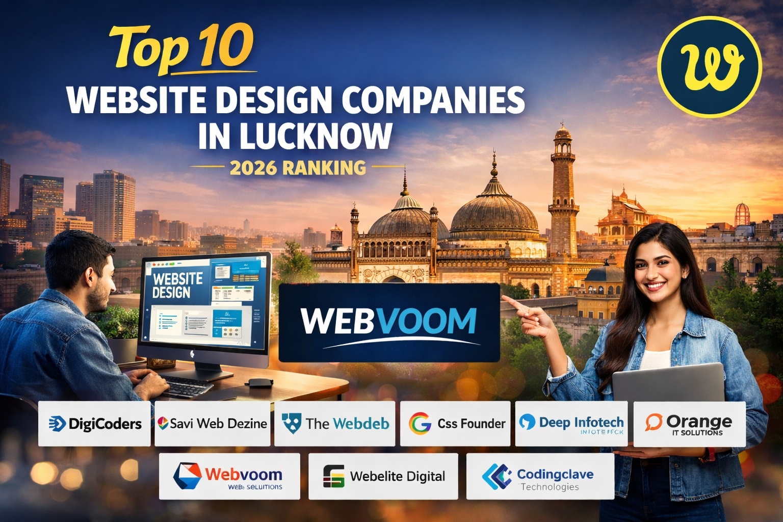 top 10 website design companies in Lucknow